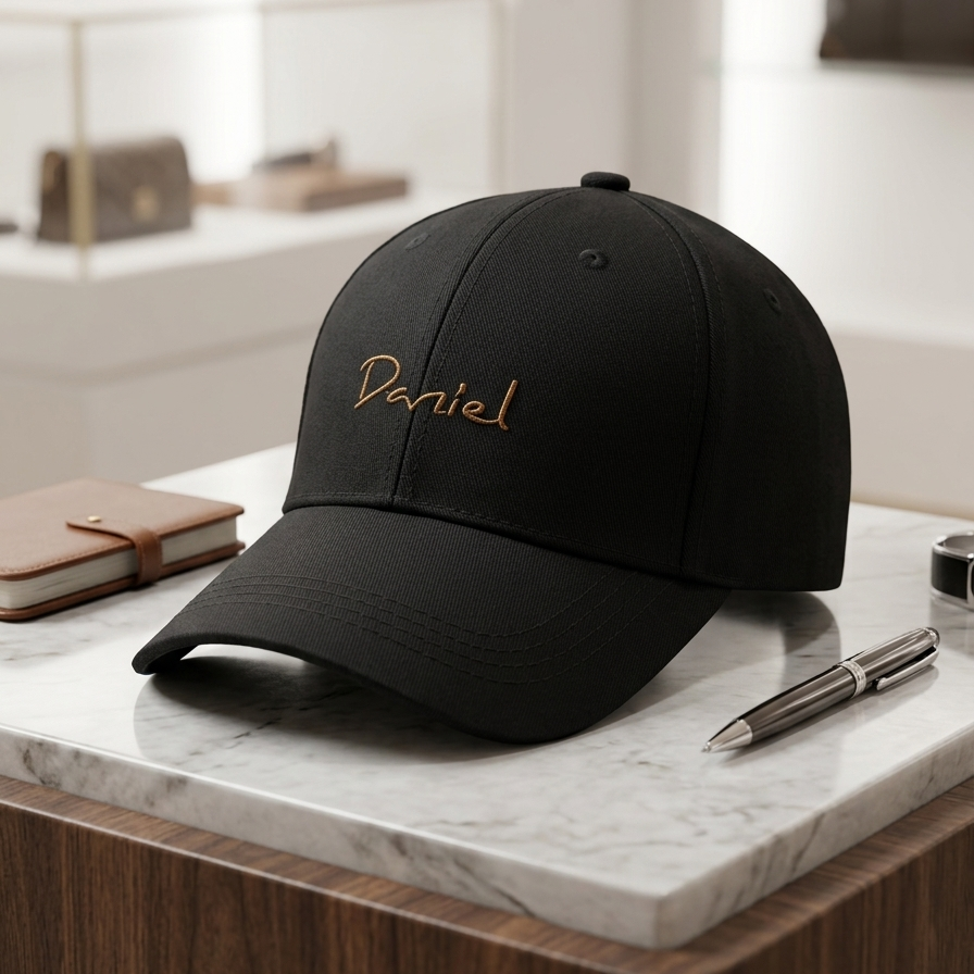 Denial Black Aura Cotton Cap