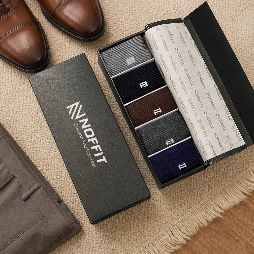 Urban Monarch Premium Sleek Pattern | Branded Socks