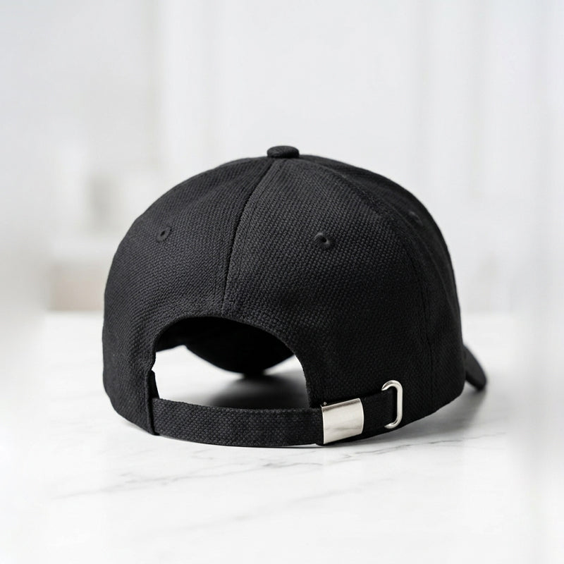 Crown C Imported Black Cap