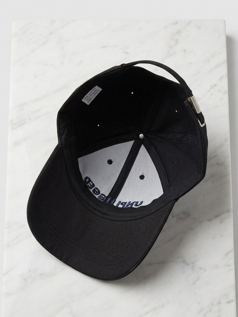 Unplugged Premium Quality Cotton Black Cap