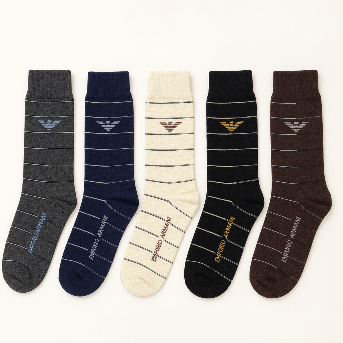 E-A Premium Quality Gift Pack of 5 Socks