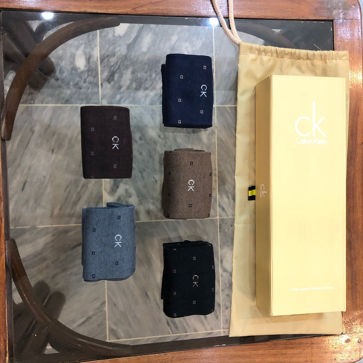Classic Comfort Mens Premium Sock - Gift Pack of 5 (C-01)