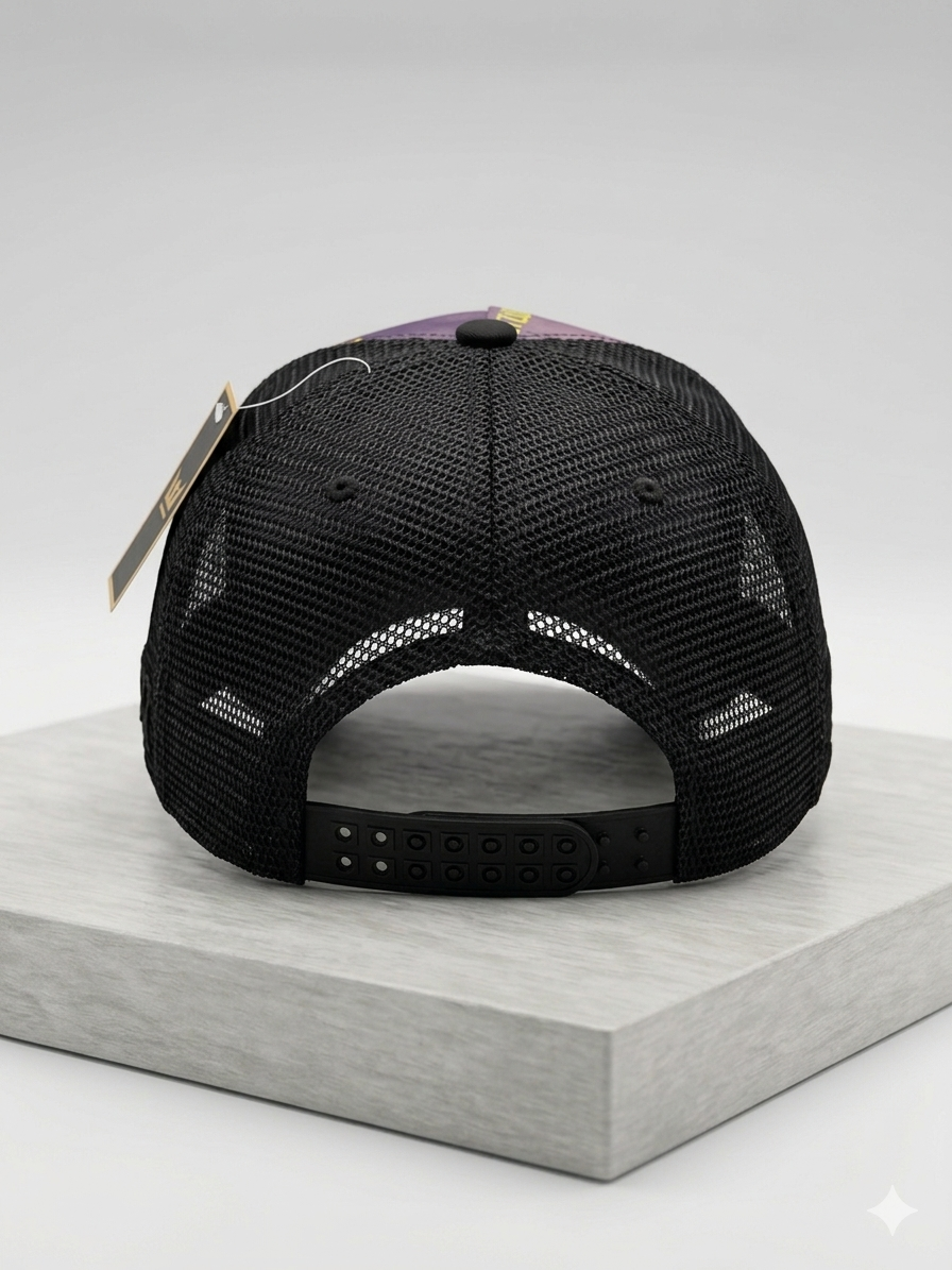 New Paris Black Premium Trucker Cap