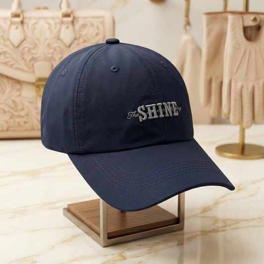 Shine Navy Blue Premium Quality Branded Cap
