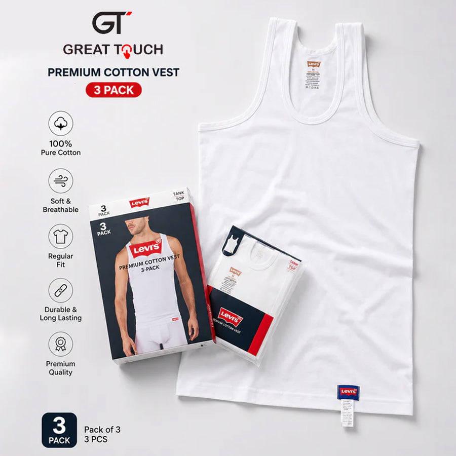 L.E.V.I.S Premium Quality Branded Vest