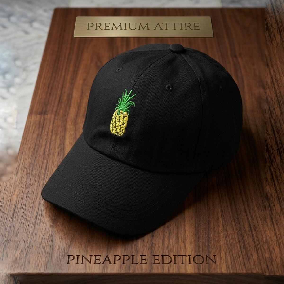 Pine Edition Black Premium Cap