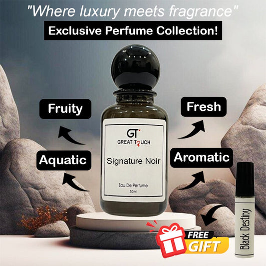 Signature Noir Our Signature Scent Pure Aquatic Perfume - Great Touch